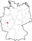 Karte Burbach, Siegerland
